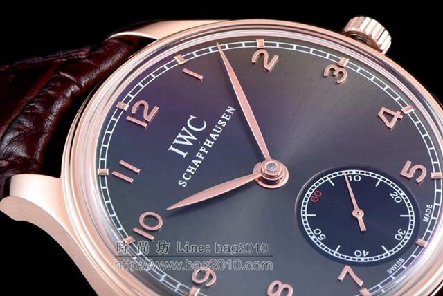 IWC手錶 葡萄牙系列V3版 IW545408型腕表 98295 萬國男士表 萬國高端男表  hds1394